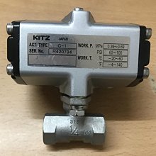 日本KITZ北澤氣動球閥DN10 C-UTE不銹鋼閥體雙作用控制絲扣現貨 歷史價格詳細信息