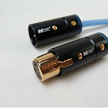 RANKO 美國 龍格 RA-3050 6NOCC 單晶純銀信訊號線 鍍24K金紫銅插頭 平衡頭，1米 新店音響 歷史價格詳細信息