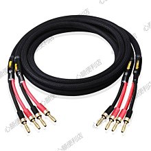 下殺-環繞音箱線喇叭線香蕉雙頭高保真發燒級H音響線膽機功放通用連接喇叭線 歷史價格詳細信息