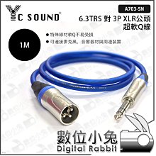 數位小兔【億昌 yc sound 3P mini XLR公 to 3.5mm TRS 50cm】X103-S 線材 音訊 歷史價格詳細信息