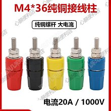 純銅4mm香蕉插頭 大電流高壓彈棒電源香蕉測試接頭圓柱型免焊接線-心願便利店 歷史價格詳細信息