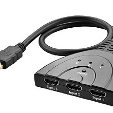 hdmi切換器三進一出音視頻電腦信號筆記本投影儀電視屏幕高清 歷史價格詳細信息