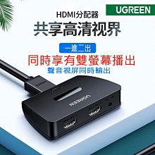HDMI一分二分配器HDMI一進二出分屏器電腦電視高清分頻器4K解析度 歷史價格詳細信息