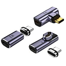 【易控王】USB4.0 Type-C公磁吸頭/T型頭 8K 40Gbps QC4.0 2入組(40-749-03X2) 歷史價格詳細信息