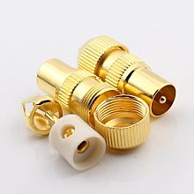 ~爆款熱賣~加厚有線電視接頭 英製 自緊f頭螺旋F頭 衛星數字機頂盒接頭75-5~兩件起拍~ 歷史價格詳細信息