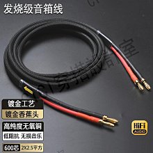 音箱線純銅專業音箱線材發燒級音頻連接線家用喇叭線功放香蕉頭線【CICI穿搭設計室】 價格比較,價格查詢,歷史價格詳細信息