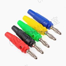 4mm香蕉插頭延長線短路插雙通頭萬用表測試線4mm母對母轉換頭直通香蕉插-心願便利店 歷史價格詳細信息