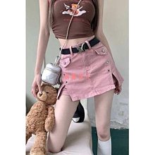 牛仔短裙包臀裙 高腰A字裙 傘裙 牛仔裙 半身裙 夏日多巴胺女孩穿搭粉色牛仔短裙2023夏季辣妹設計感a字包臀褲裙 價格比較,價格查詢,歷史價格詳細信息