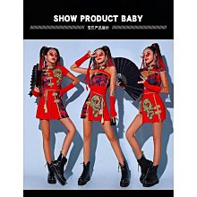 開場舞大擺裙演出服2023新款成氣中老年舞蹈服裝合唱服長裙女 歷史價格詳細信息