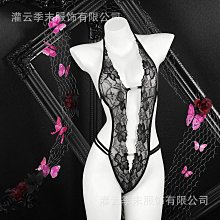 新款情趣內衣套裝性感鏤空露背透視系帶掛脖連體衣 歷史價格詳細信息