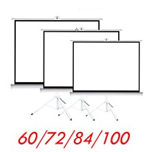 投影幕布60/80/92/100寸地拉幕布家用4K高清移動便攜地升幕布落地 歷史價格詳細信息