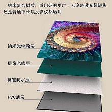 fairylake投影布免安裝掛牆布幕投影儀幕布可攜式高清抗光金屬簡易壁掛投影幕80寸100寸投影布戶外移動投影布 歷史價格詳細信息