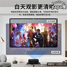 投影布幕4K高清金屬抗光家用幕布摺疊簡易掛鉤100/120英寸高清免 歷史價格詳細信息