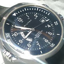 Hamilton Khaki Navy GMT 防水200m，盒單齊全 歷史價格詳細信息