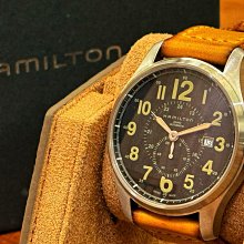 Hamilton 漢彌爾頓  飛行員GMT兩地時間機械腕錶 (歡迎交流換貼） 歷史價格詳細信息