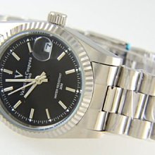 (六四三精品)范侖鐵諾(真品)真陶瓷錶帶.不銹鋼錶殼.蝴蝶雙開錶扣.精準錶..男黑! 歷史價格詳細信息