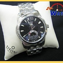 24-Watch【Gold Star 豪邁錶~ 30M防水 藍寶石水晶玻璃鏡面 男錶 8390SM 黑格面】全新 歷史價格詳細信息