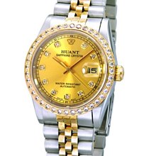 HUANT WATCH 皇督ETA瑞士機芯PP款高級古羅馬黑字面自動上鍊腕錶型號:HPP242G【神梭鐘錶】 歷史價格詳細信息