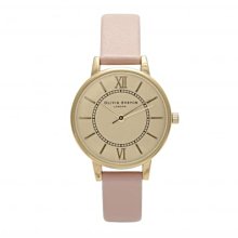 英國正品代購 Olivia Burton London 金框可愛草原兔真皮黑錶帶手錶 現貨 歷史價格詳細信息