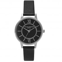 英國正品代購 Olivia Burton London 金框可愛草原兔真皮黑錶帶手錶 現貨 歷史價格詳細信息