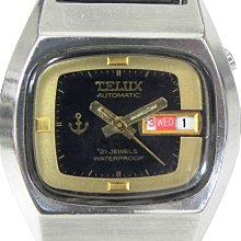 TELUX機械錶 台灣老錶 正常行走 歷史價格詳細信息