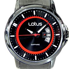 Lotus 日期顯示 Water Resistant CP值高 蓮花品牌 生活防水  Sport 男石英錶-手圍19公分 歷史價格詳細信息