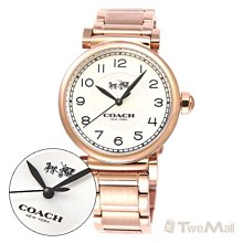 COACH 手錶 腕錶 條紋真皮錶帶 黑 全新 正品 twemall 歷史價格詳細信息