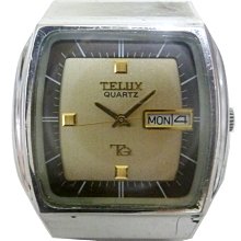 [專業模型] 女錶 [TELUX 751008] 鐵力士 方型女錶/石英錶 [白色面]/時尚錶[新錶] 歷史價格詳細信息