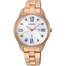 【SEIKO】精工 LUKIA 限定款彩漾晶鑽太陽能腕錶 SUT368J1@V137-0DC0G 玫瑰金 33mm 歷史價格詳細信息