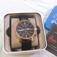 【Fossil】黑金炸裂三眼膠質帶男錶 FS5729 46mm  現代鐘錶 歷史價格詳細信息