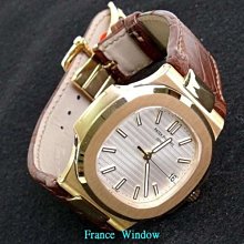 法國櫥窗patek philippe百達翡麗 18k黃金機械女表鑽石等級d-if 歷史價格詳細信息