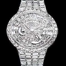 法國櫥窗芝柏18K白金貓眼女表80484D53A661-BK6B 歷史價格詳細信息