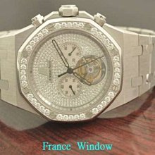 法國櫥窗愛彼ap皇家橡樹系列18k白金男表 歷史價格詳細信息