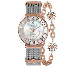 【時光鐘錶公司】CHARRIOL 夏利豪 ST-TROPEZ系列 30mm ST30PC560014 鋼索 腕錶 歷史價格詳細信息