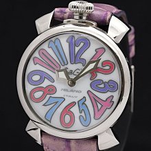 【精品廉售/手錶】義大利潮牌Gaga Milano 神秘黑 石英男士腕錶/鎖龍頭*Manuale 40 5022*美品* 歷史價格詳細信息