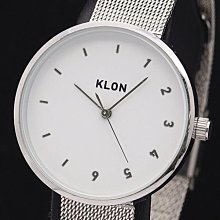 【精品廉售/手錶】潮牌Klon 石英女腕錶/銀色錶鍊 端雅出眾*防水*很新/美品*日本精品 價格比較,價格查詢,歷史價格詳細信息