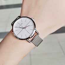 100％原廠 正品CK/Calvin Klein手表男女士精鋼情侶款瑞士簡約商務超薄真皮帶一對防水腕表 歷史價格詳細信息