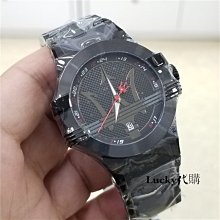 Lucky代購 大直徑瑪莎手錶 防水日曆石英錶 經典大LOGO時尚男錶 黑色真皮帶錶R8851108032 歷史價格詳細信息
