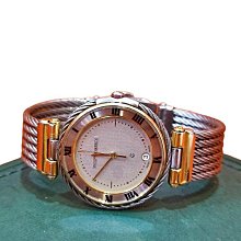 PHILIPPE CHARRIOL 夏利豪女錶-經典鋼索"手環鍊帶式~100%真品~~~ 歷史價格詳細信息