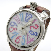 【精品廉售/手錶】義大利潮牌Gaga Milano 神秘黑 石英男士腕錶/鎖龍頭*Manuale 40 5022*美品* 歷史價格詳細信息