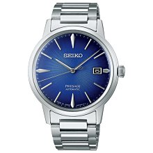 【SEIKO】精工 Presage 調酒師 飛行調酒 SRPJ13J1 鋼錶帶 機械男錶 4R35-05E0B 藍 39.5mm 歷史價格詳細信息