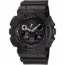 【CASIO 卡西歐】G-SHOCK 重型機械感錶款 黑色 GA-100-1A1H_51.2mm 歷史價格詳細信息