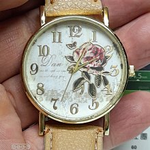 品牌時尚石英皮帶錶，功能正常，全新電池，全新皮帶 歷史價格詳細信息