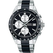 SEIKO 精工 CS 系列 SBTR041J 經典白面三眼計時男錶 8T67-00Y0B 41㎜ 歷史價格詳細信息