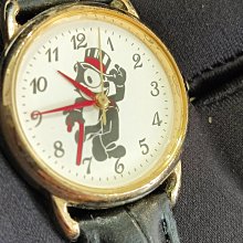 古董錶 菲力貓 可正常使用 生活防水 女石英錶 手圍19公分內 價格比較,價格查詢,歷史價格詳細信息