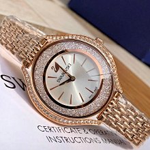 現貨SWAROVSKI Crystal Rose 鑲水晶銀色錶盤 銀色不鏽鋼錶帶 石英 女士手錶 5483853 施華洛世奇腕錶 歷史價格詳細信息