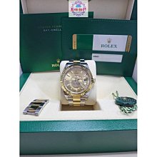 勞力士 326934 藍面天行者 ROLEX sky dweller 品項近全新 新錶即貼膜 少戴 126500 336934可參考 歷史價格詳細信息