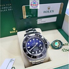 勞力士ROLEX漸變藍水鬼王藍水鬼116660 Deepsea D-Blue 男士精鋼手錶 防水休閒手錶 歷史價格詳細信息