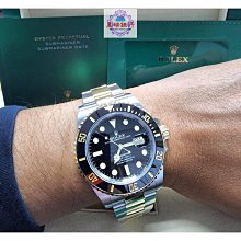 ROLEX 勞力士 126613LN 半金黑水鬼 41MM 極少量美品 歷史價格詳細信息