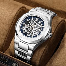 手錶 機械錶鏤空合金男士手錶男錶博士通BESTWIN蝴蝶雙按扣 歷史價格詳細信息